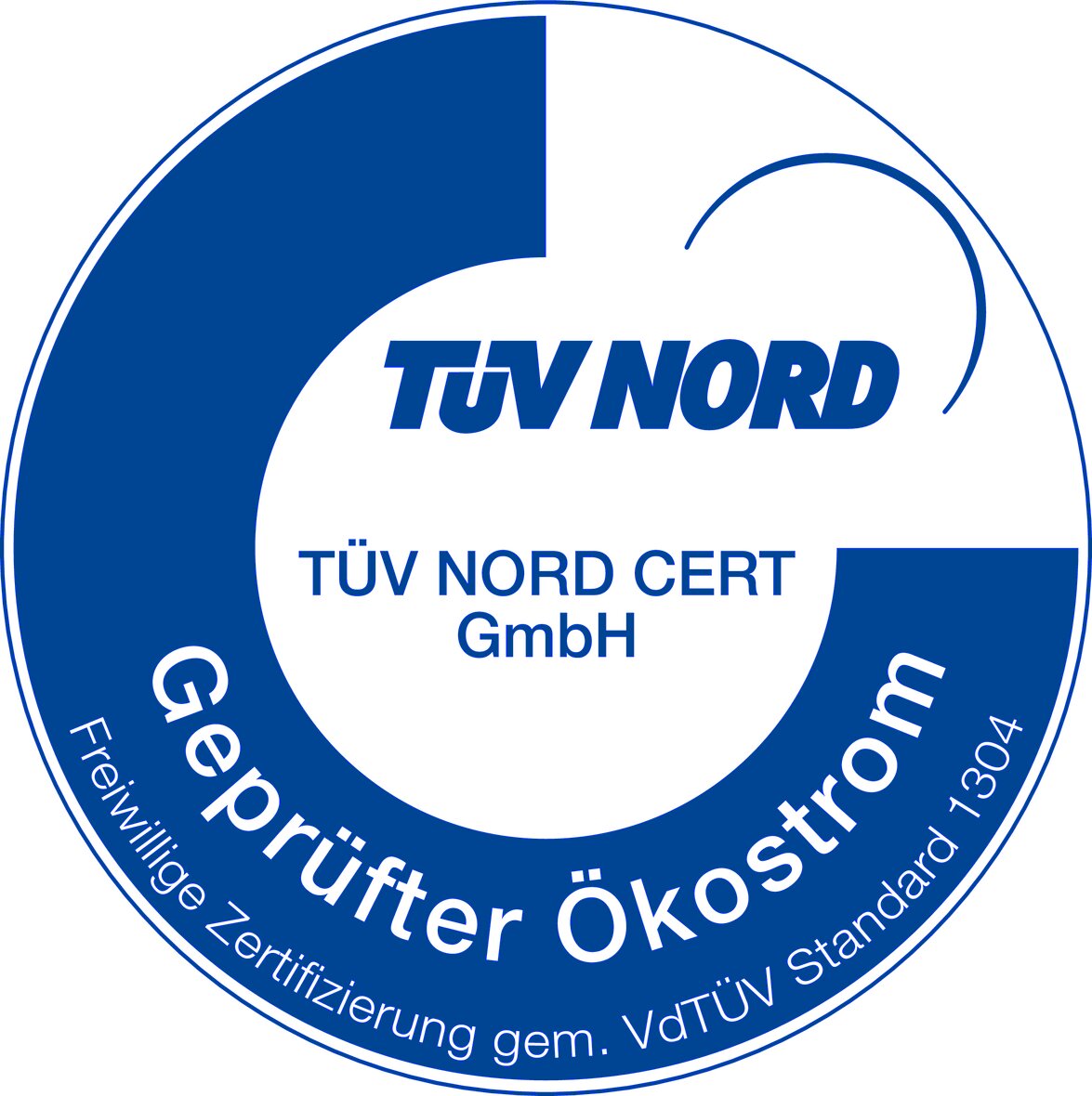TÜV-Logo Ökostrom